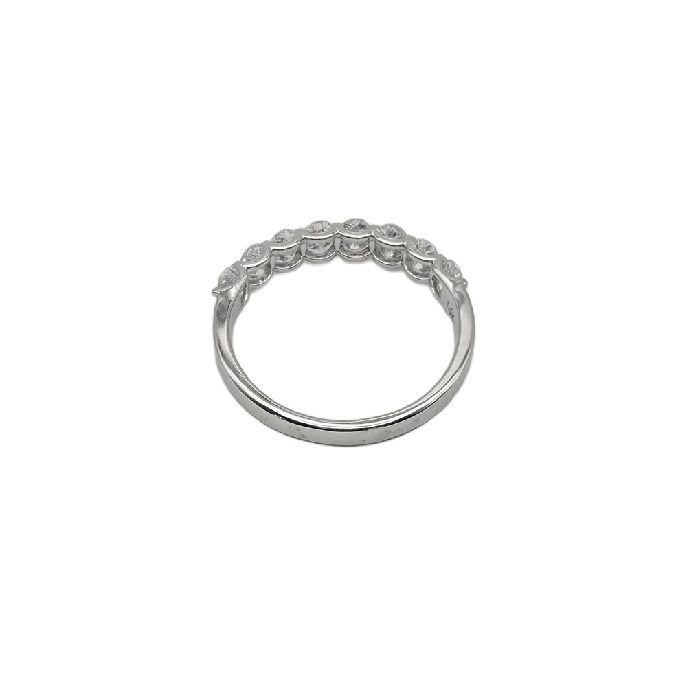Lab Grown Diamond 14K WG Band Ring