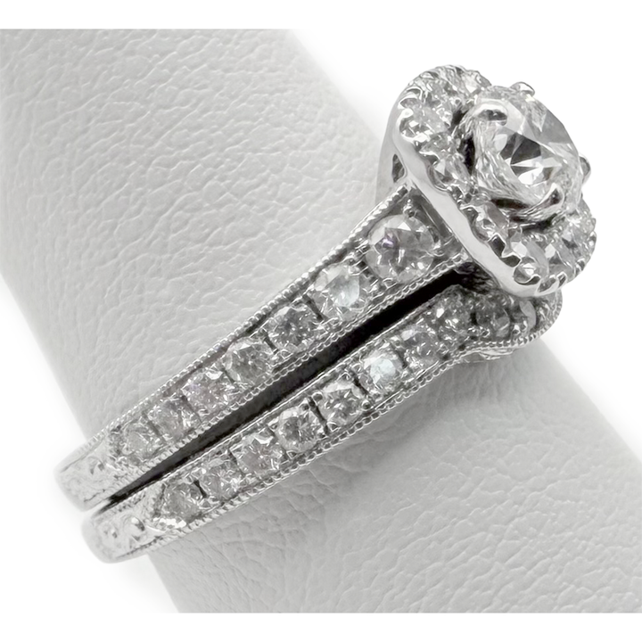 Neil Lane Diamond 14K White Gold Wedding Ring Set
