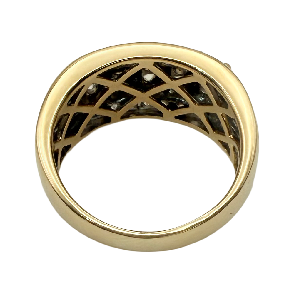 Diamond 14K Yellow Gold Gent's Ring