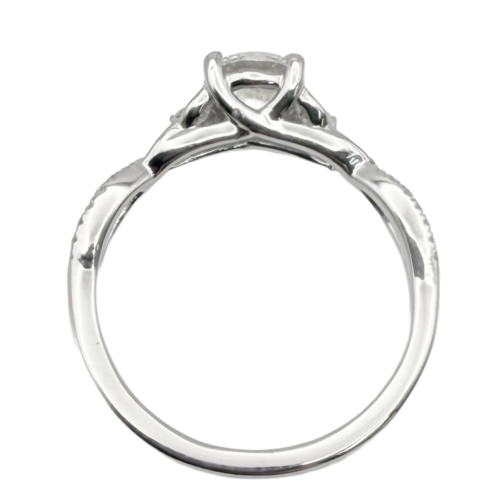 Diamond Platinum Engagement-Wedding Ring