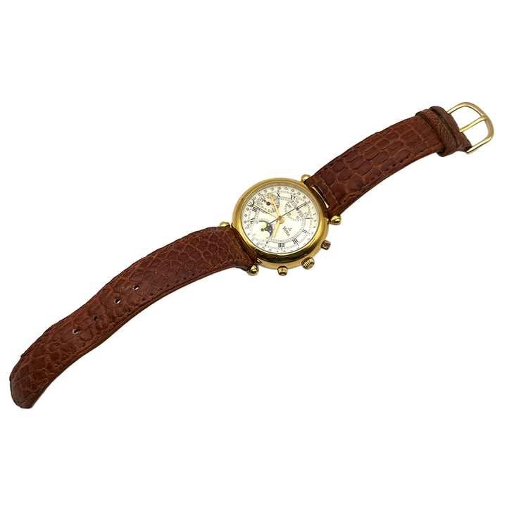 Vetta Triple Calendar Moonphase Automatic Wristwatch