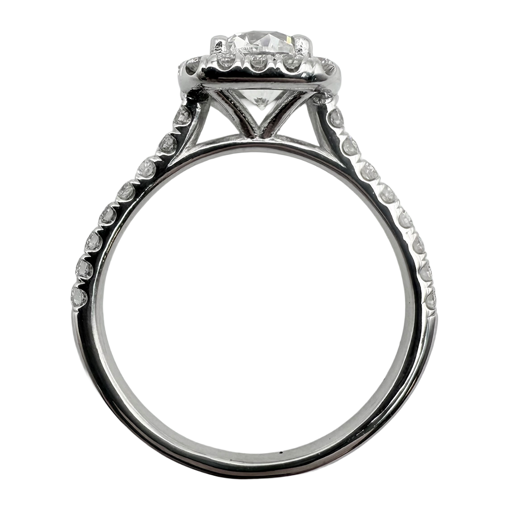 Diamond 14K WG Engagement/Wedding Ring