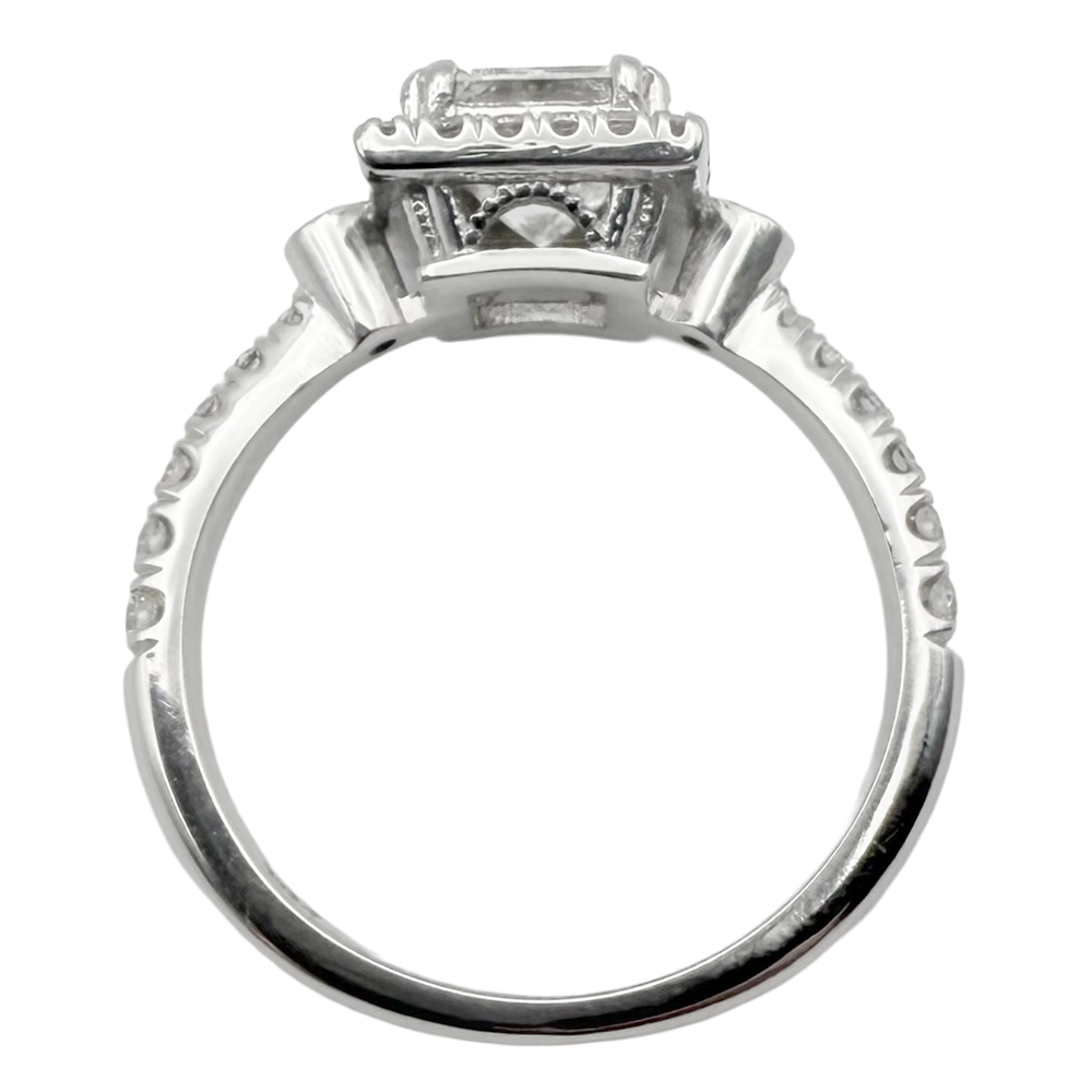 Diamond 14K White Gold Engagement/Wedding Ring