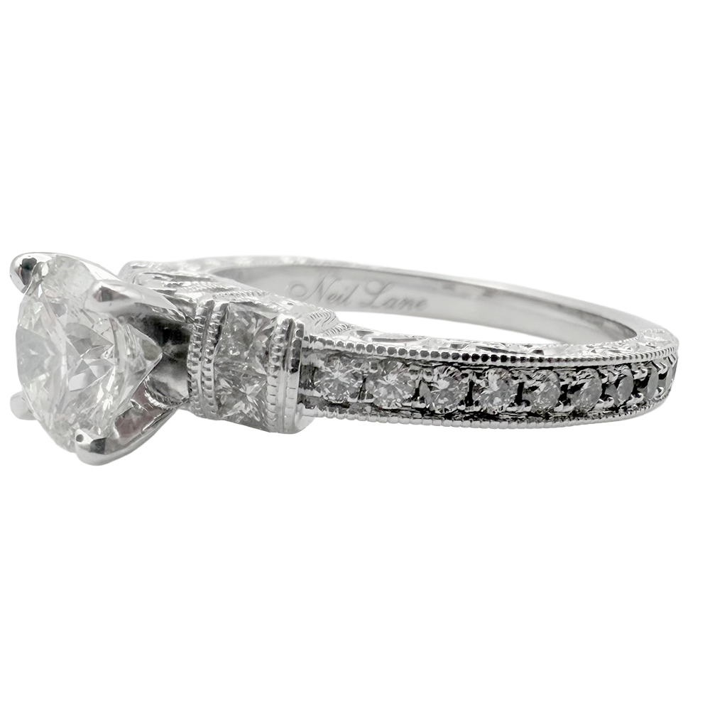 1.07 Carat RBC " Neil Lane" 14K WG Engagement/Wedding Ring