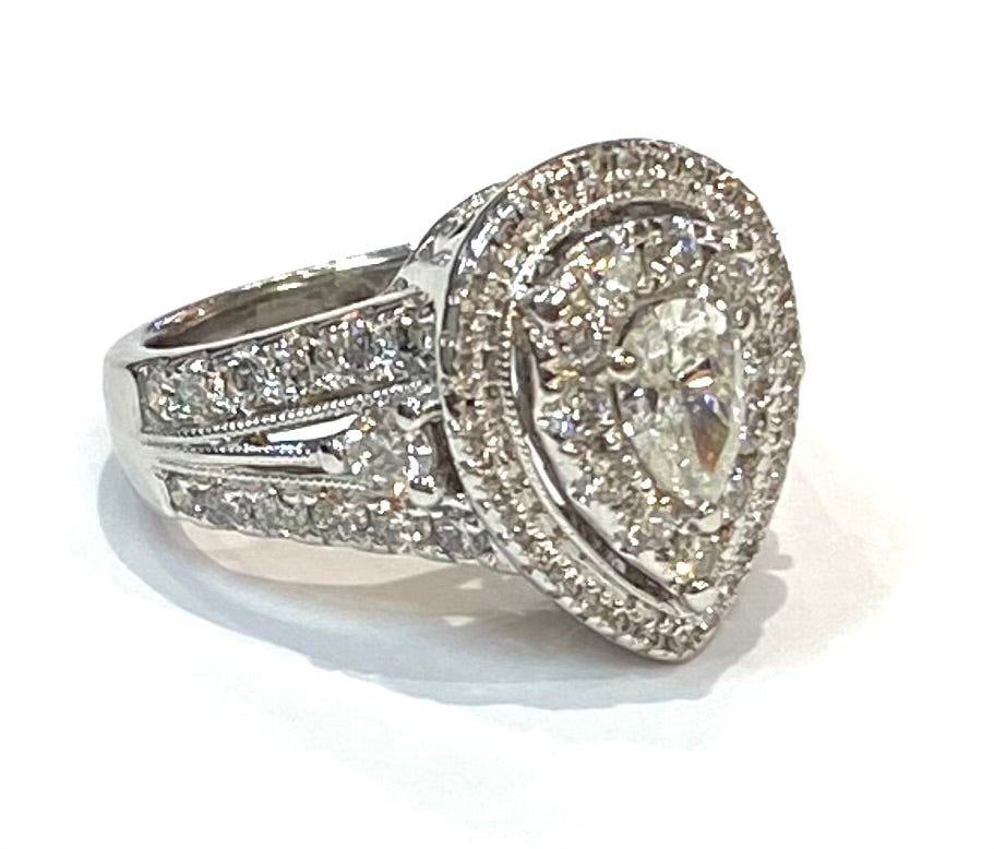 Diamond 14K White Gold Ring