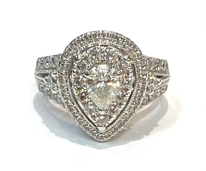 Diamond 14K White Gold Ring